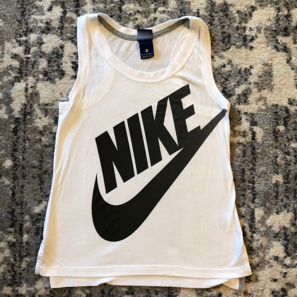 Nike White Tank Top